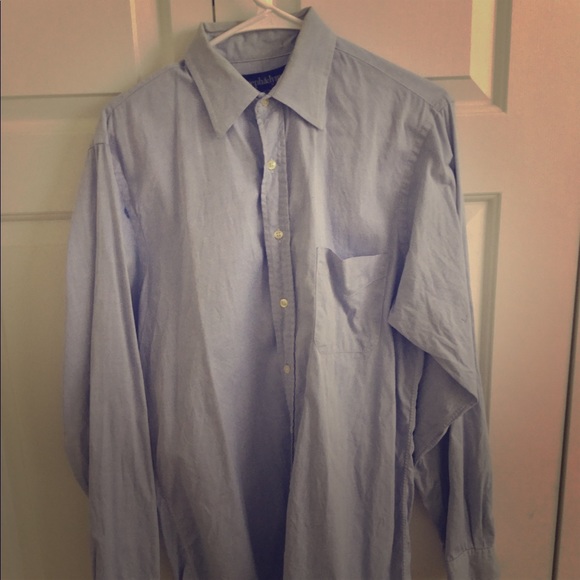 Joseph & Lyman light blue button down shirt - Picture 1 of 8